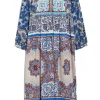Weekend MaxMara Ghiotto Cotton Poplin Dress - Turquoise | Dresses