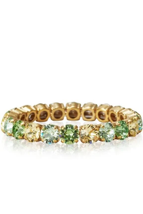 Caroline Svedbom Gia Stud Bracelet - Gold/Lime Combo | Jewellery | Gifts
