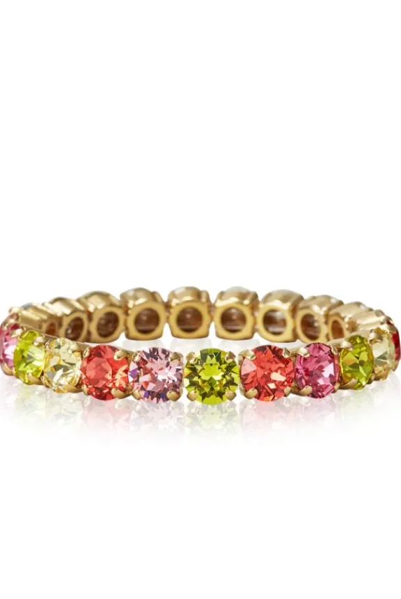 Caroline Svedbom Gia Stud Bracelet - Gold/Tropicana Combo | Jewellery | Gifts