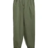 Weekend MaxMara Gitane Satin Trousers - Khaki | Trousers And Playsuits