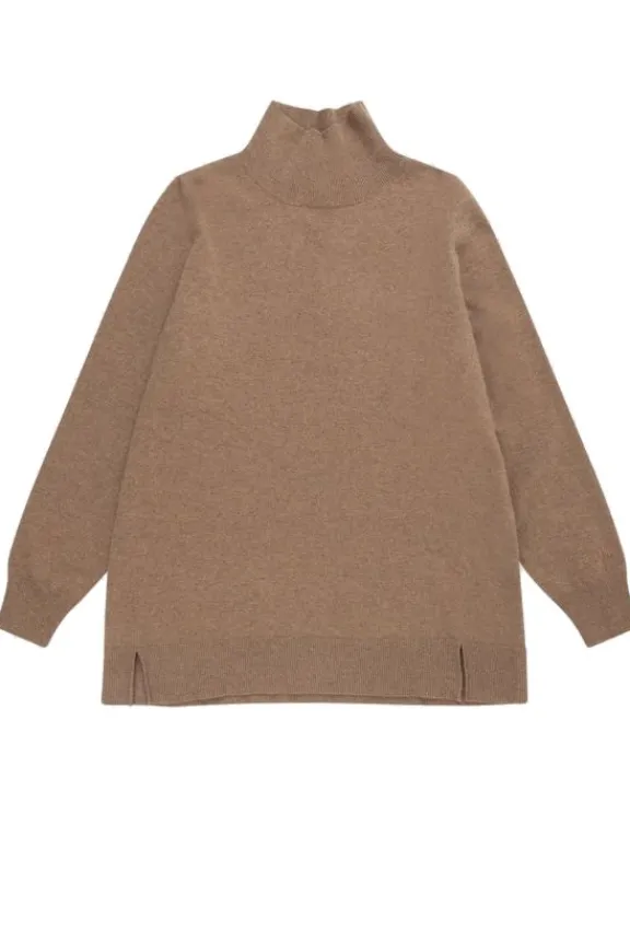 Munthe Goldy Sweater - Camel | Knitwear