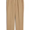 Weekend MaxMara Hateley Comfort-Fit Flannel Trousers - Camel | Trousers And Playsuits