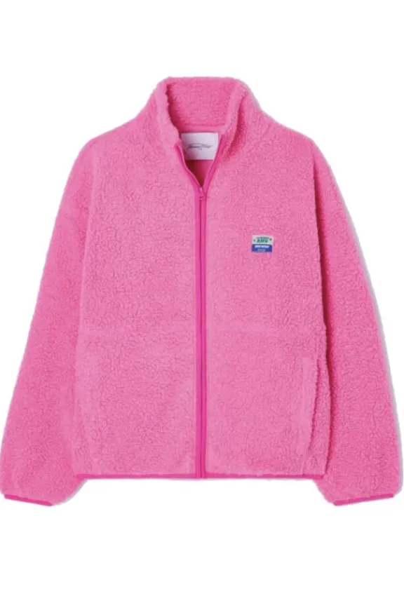 American Vintage Hoktown - Acid Pink Melange | Jackets And Coats