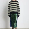 Stella Nova Idun Wool Mix Sweater - Golden Yellow | Knitwear
