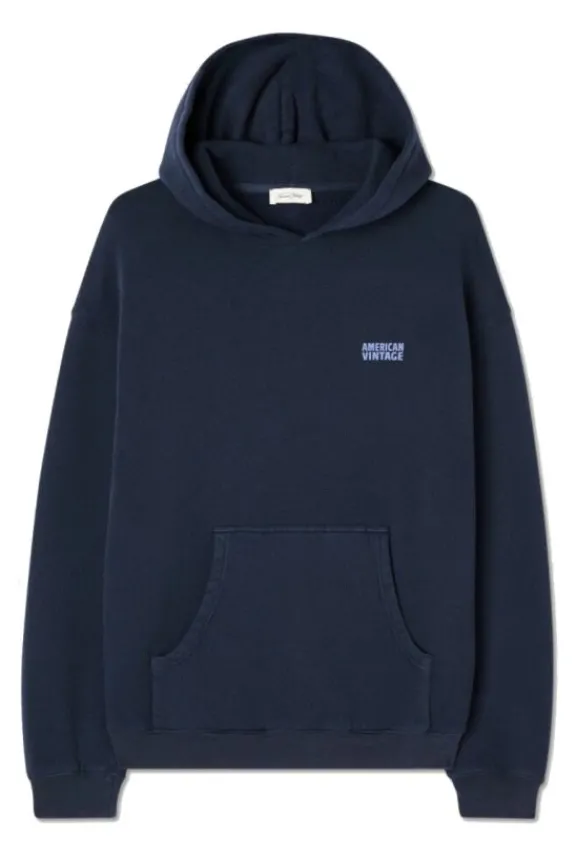 American Vintage Izubird Hoodie - Vintage Navy | Suits & Co-Ordinates | Shirts And Tops