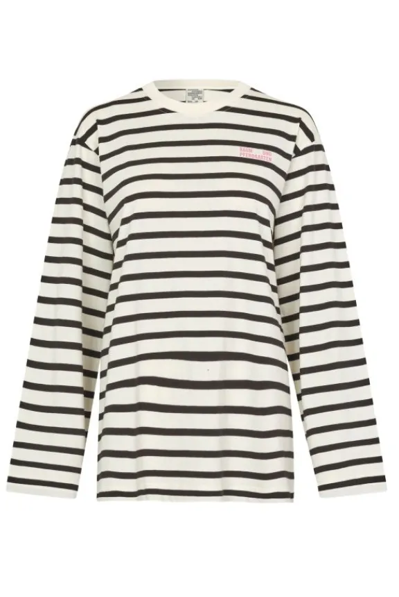 Baum Und Pferdgarten Jeevana Top - Black Whisper Stripe | Shirts And Tops