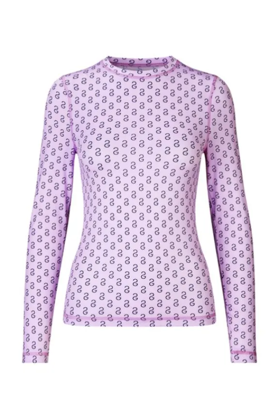 juno_blouse__sg_logo_pink_2.webp Stine Goya Juno Blouse - SG Logo Pink | Shirts And Tops