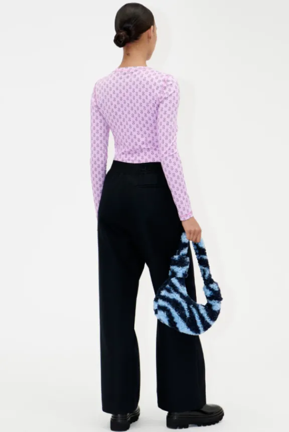 juno_blouse__sg_logo_pink_4.webp Stine Goya Juno Blouse - SG Logo Pink | Shirts And Tops