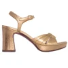 Chie Mihara Keloca Leather Sandals - Gold | Chie Mihara