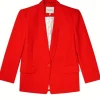 Munthe Kliomi Blazer - Red | Suits & Co-Ordinates | Jackets And Coats