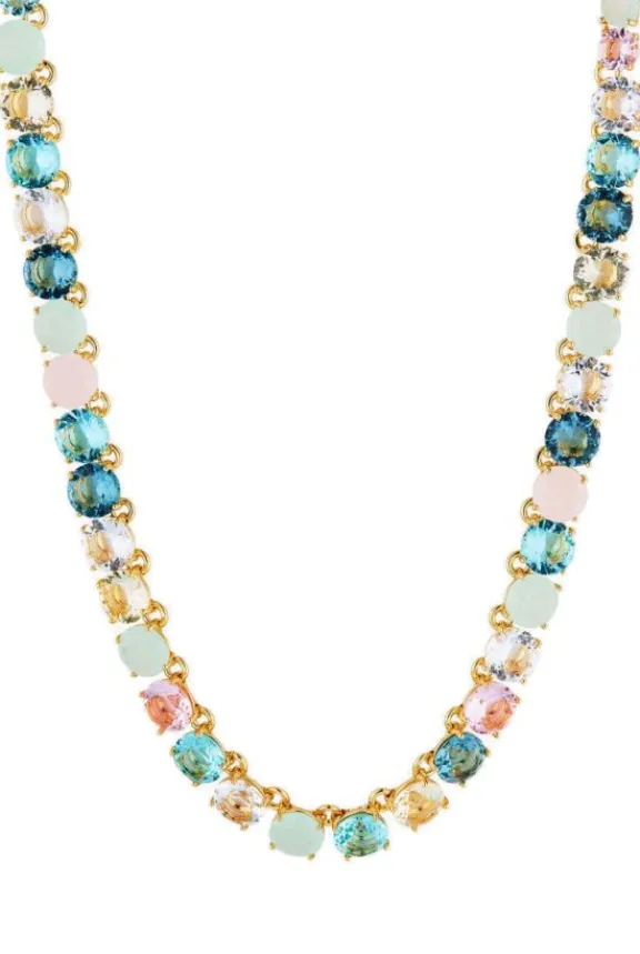 Les Néréides La Diamantine Acqua Azzura Round Stones Choker Necklace | Jewellery | Gifts