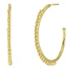Sophie Harley Large Skinny Bobble Hoops - Gold | Jewellery | Gifts