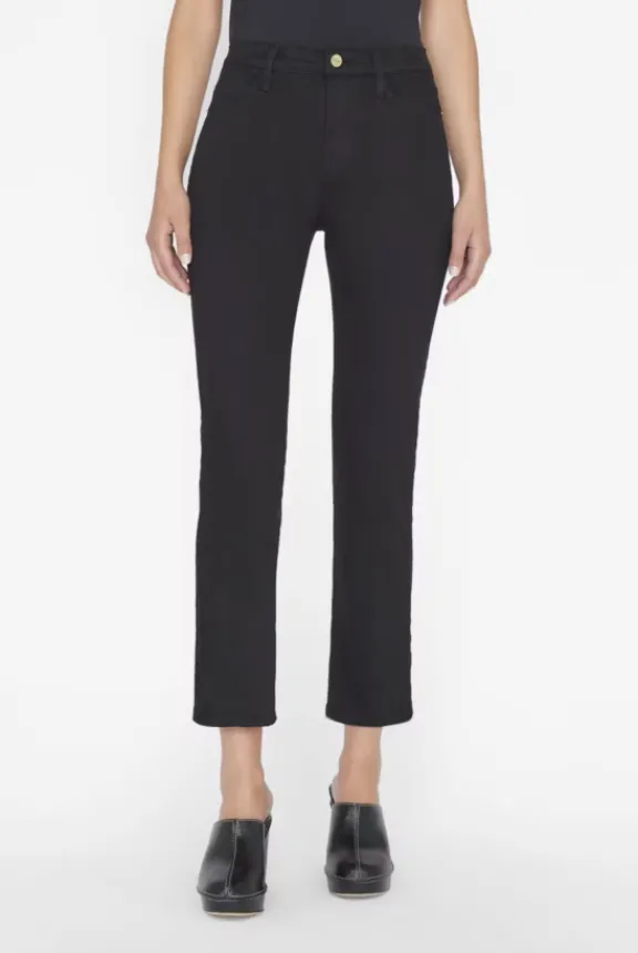 Frame Le High Straight - Film Noir | Jeans