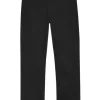 Frame Le High Straight Cascade Hem - Black | Jeans