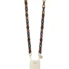 La Coque Française Lea Chain 120cm Resin Gold Carabiners - Blue | Phone Accessories | Gifts