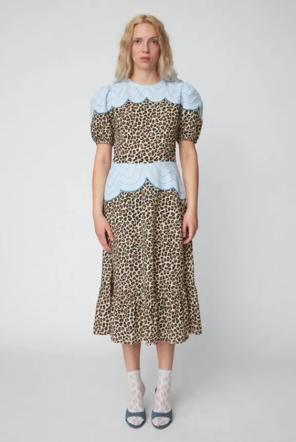 Stella Nova Leopard Midi Dress - Leopard | Dresses
