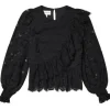 Munthe Lillith Top - Black | Shirts And Tops
