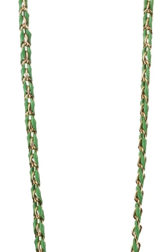 La Coque Française Lou Chain 120cm - Green | Phone Accessories