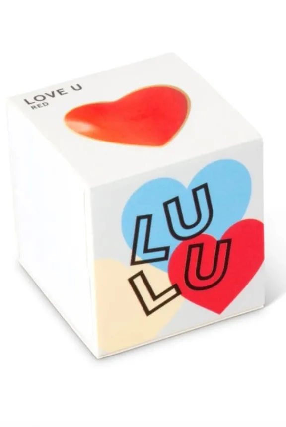 love_u_one_piece_enamel___6.webp Lulu Copenhagen Love U One Piece Enamel - Red | Jewellery