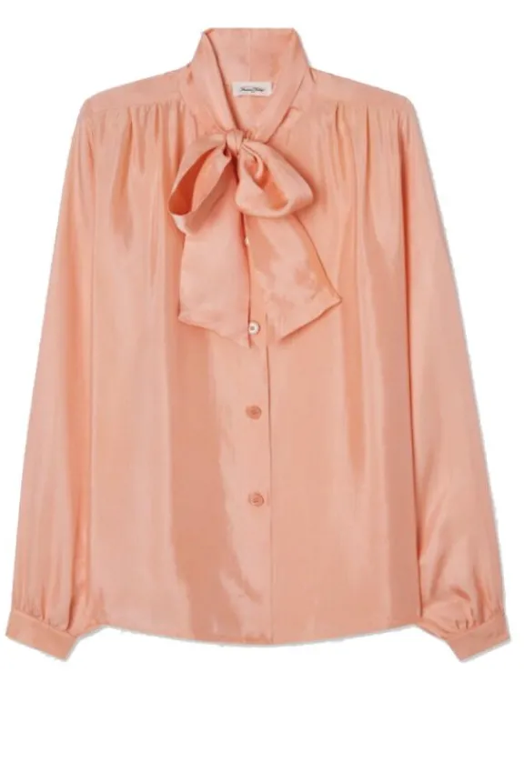 American Vintage Luabird Shirt - Pink Flamingo | Shirts And Tops