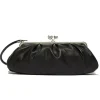 Weekend MaxMara Marche Large Pasticcino in Nappa Leather - Black | Bags And Purses