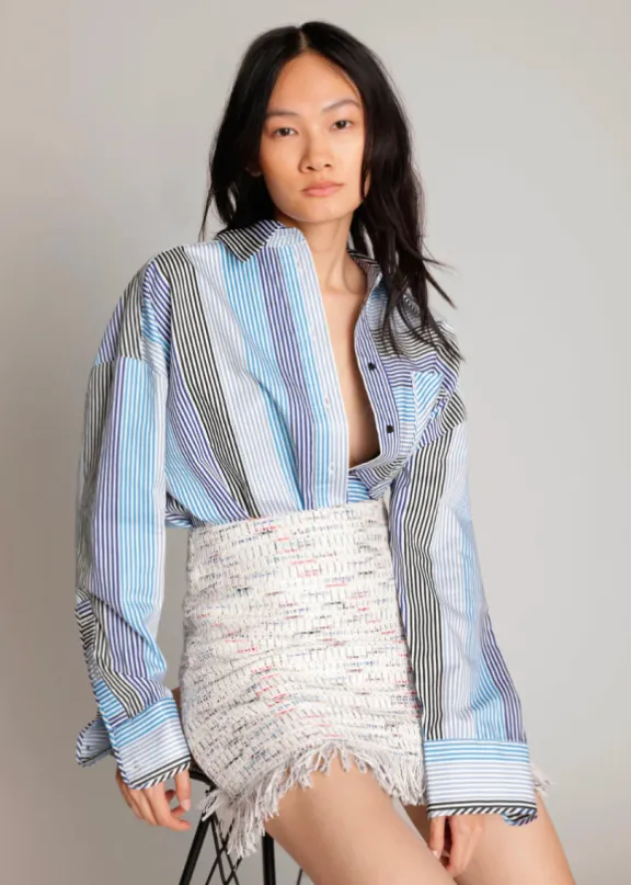 matrimi_cotton_shirt__blu_5.webp Munthe Matrimi Cotton Shirt - Blue | Shirts And Tops