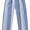 Munthe Melvin Cotton Trousers - Blue | Trousers And Playsuits