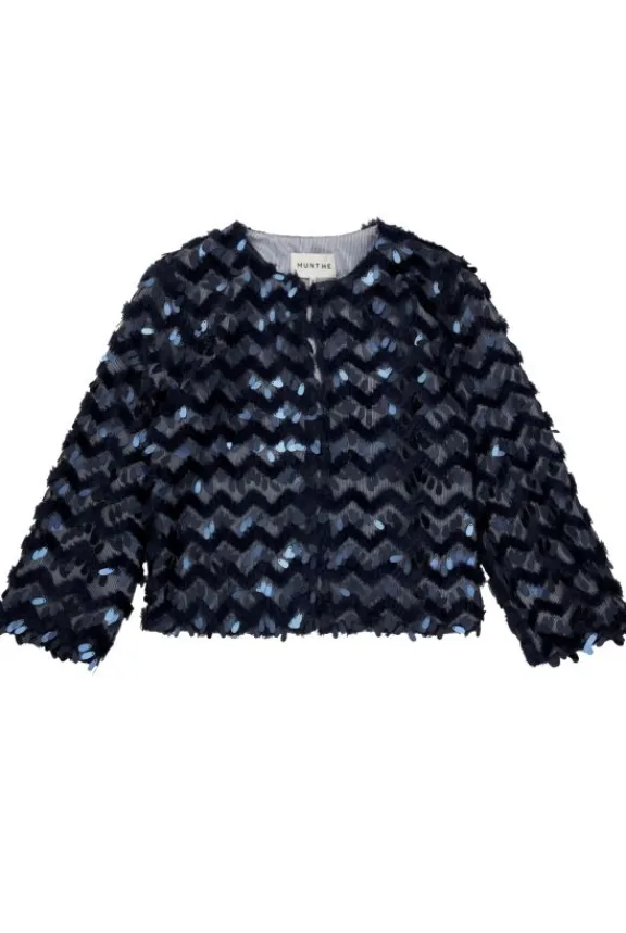 Munthe Moolinu Jacket - Navy | Jackets And Coats