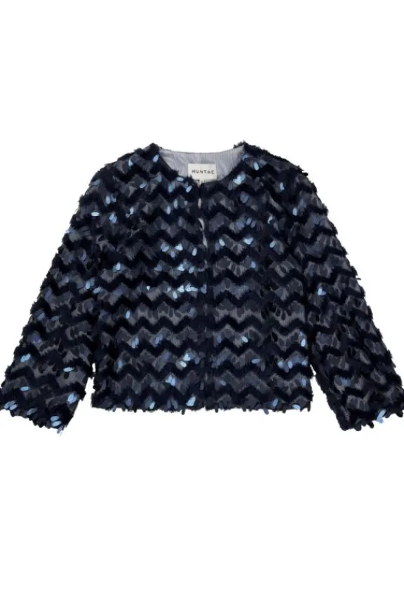 Munthe Moolinu Jacket - Navy | Jackets And Coats