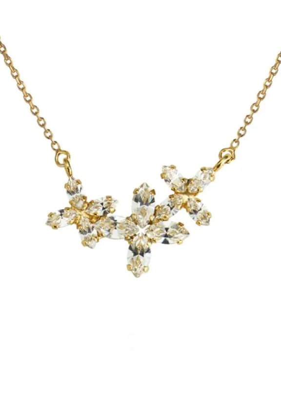 Caroline Svedbom Multi Star Necklace - Gold/Crystal | Jewellery