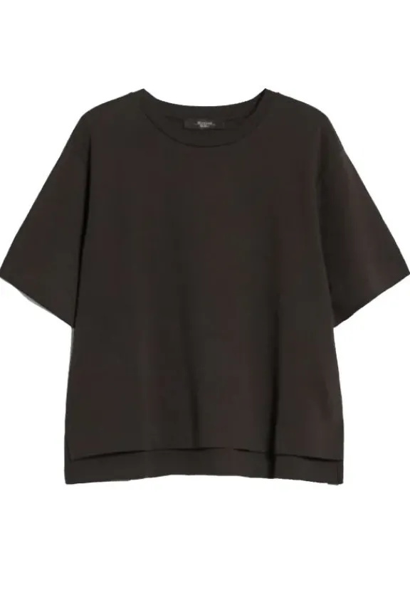 Weekend MaxMara Multid Jersey T-Shirt - Black | Shirts And Tops
