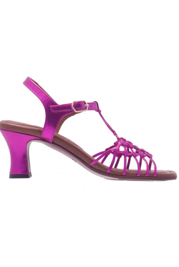 Chie Mihara Nantes Sandals - Fuchsia | Chie Mihara