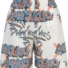 Baum Und Pferdgarten Narah Shorts - Peach Graffiti | Trousers And Playsuits | Suits & Co-Ordinates