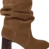 Chie Mihara Nasti Suede Boots - Brown | Chie Mihara