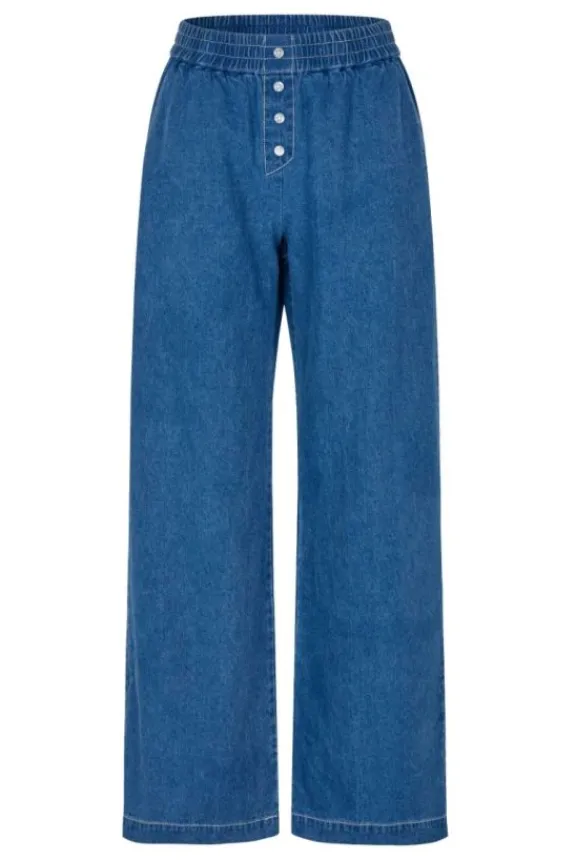 Baum Und Pferdgarten Noi Jeans - Dark Sailor Blue | Trousers And Playsuits | Jeans