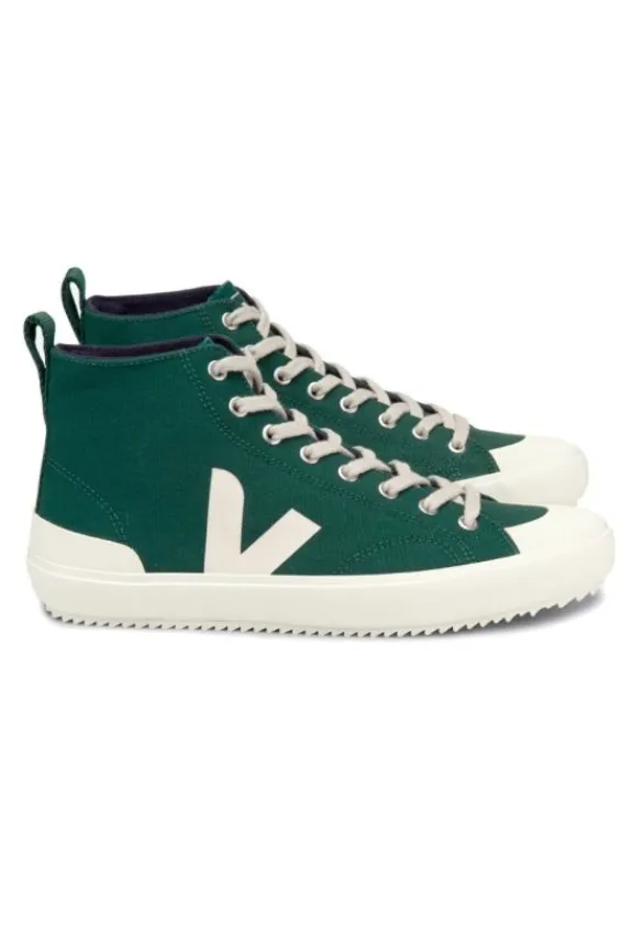 Veja Nova High Top Canvas Trainers - Poker Pierre | Veja