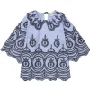 Munthe Ocho Top - Indigo | Suits & Co-Ordinates | Shirts And Tops