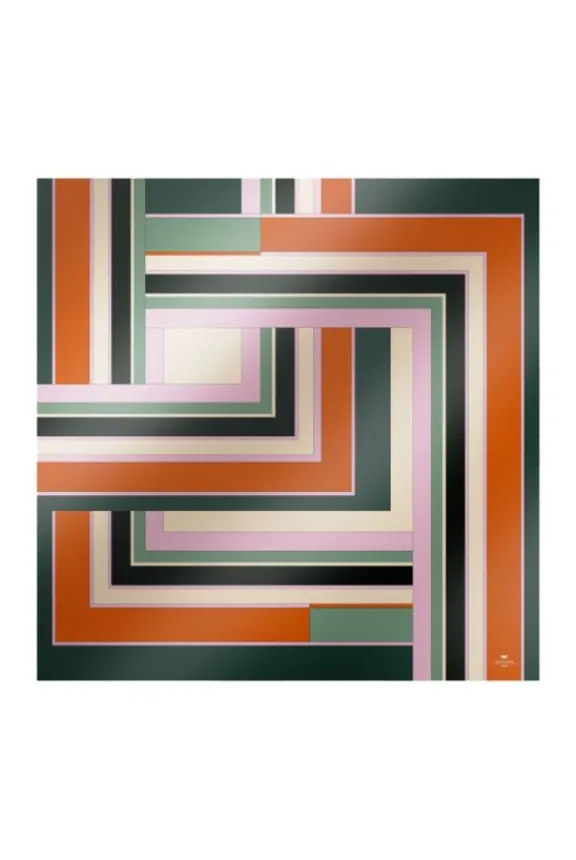 Weekend MaxMara Onesto Printed Silk Scarf - Antique Rose | Scarves