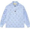 Munthe Ovimo Top - Light Blue | Shirts And Tops