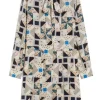 Weekend MaxMara Patrik Printed Silk Shirt Dress - Beige | Dresses