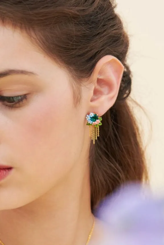 peony_campanula_amp_facet_3.webp Les Néréides Peony, Campanula & Faceted Glass Stone Earrings | Jewellery | Gifts