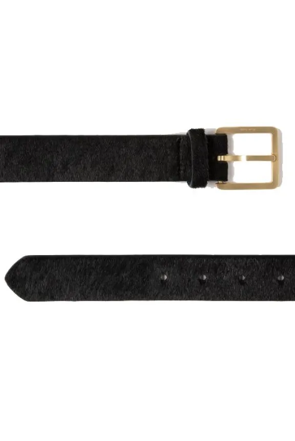Paul Smith Pony-Skin Effect Leather Belt - Black | Gifts | Belts