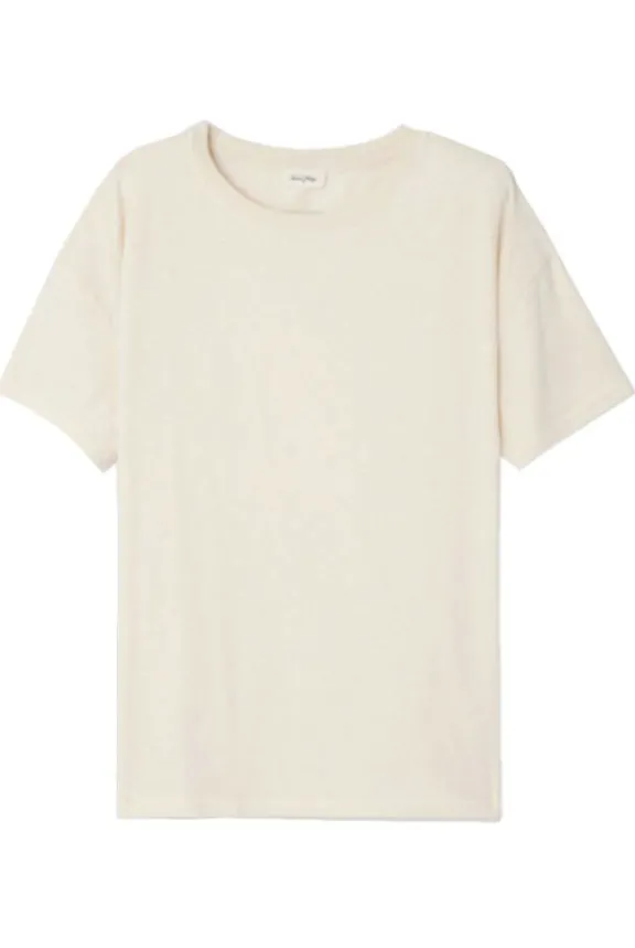 American Vintage Pymaz T-Shirt - Vintage Ecru | Shirts And Tops