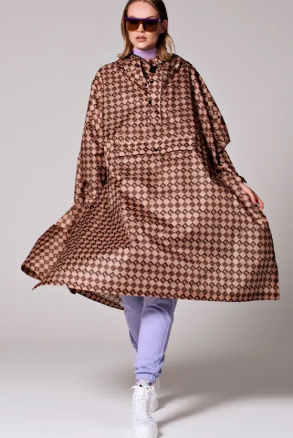 Rainkiss Rain Poncho - Damier | Rainwear | Jackets And Coats