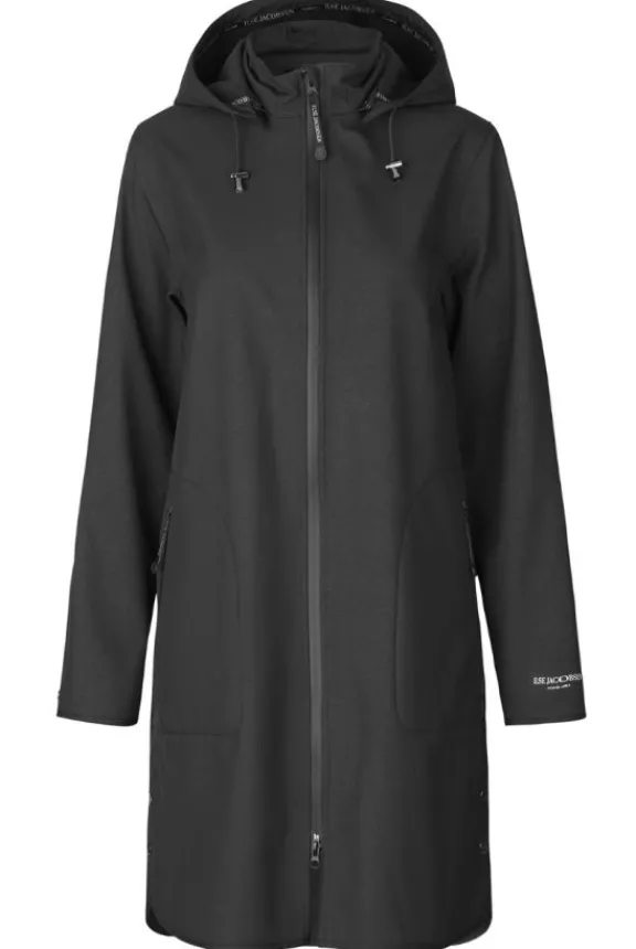 Ilse Jacobsen RAIN128 Raincoat - Black | Rainwear | Jackets And Coats