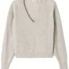 American Vintage Raxow Jumper - Heather Grey | Knitwear