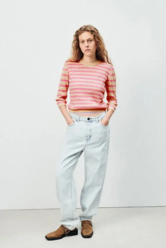 raxow_jumper__natural_str_2.webp American Vintage Raxow Jumper - Natural Striped | Knitwear