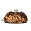 Weekend MaxMara Recital Small Sequinned Pasticcino Bag - Brown | Bags And Purses