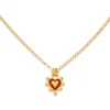 Sophie Harley Red Sacred Heart Necklace | Jewellery | Gifts