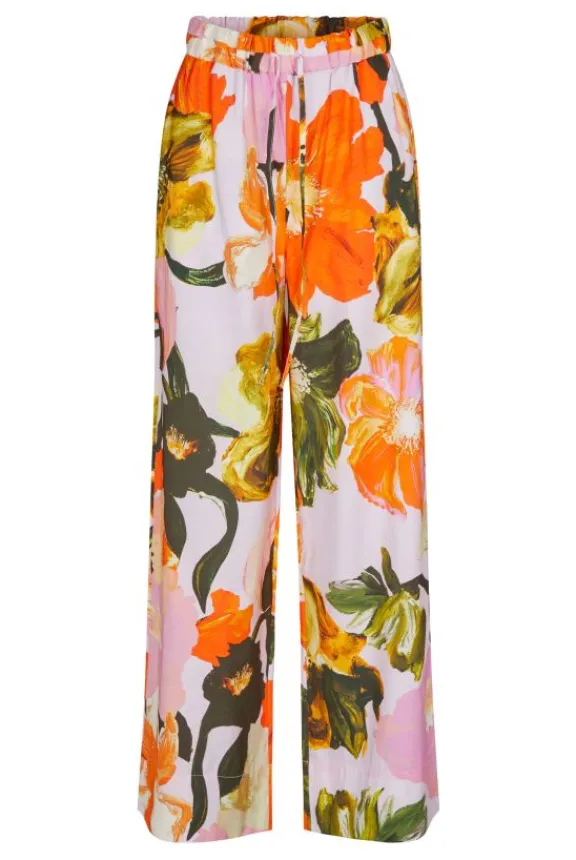 Stine Goya SGEmi Pants - Summer Day Poppies | Trousers And Playsuits